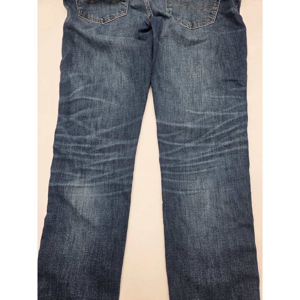 American Eagle Outfitters Mens Jeans AirFlex Temp‎ Tech Straight Dark Wash 34x34 - Picture 11 of 13